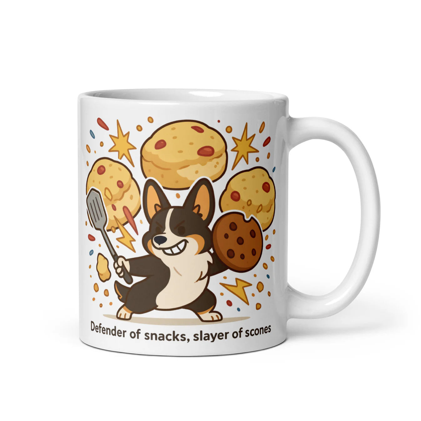 Corgi – Defender of Snacks, Slayer of Scones