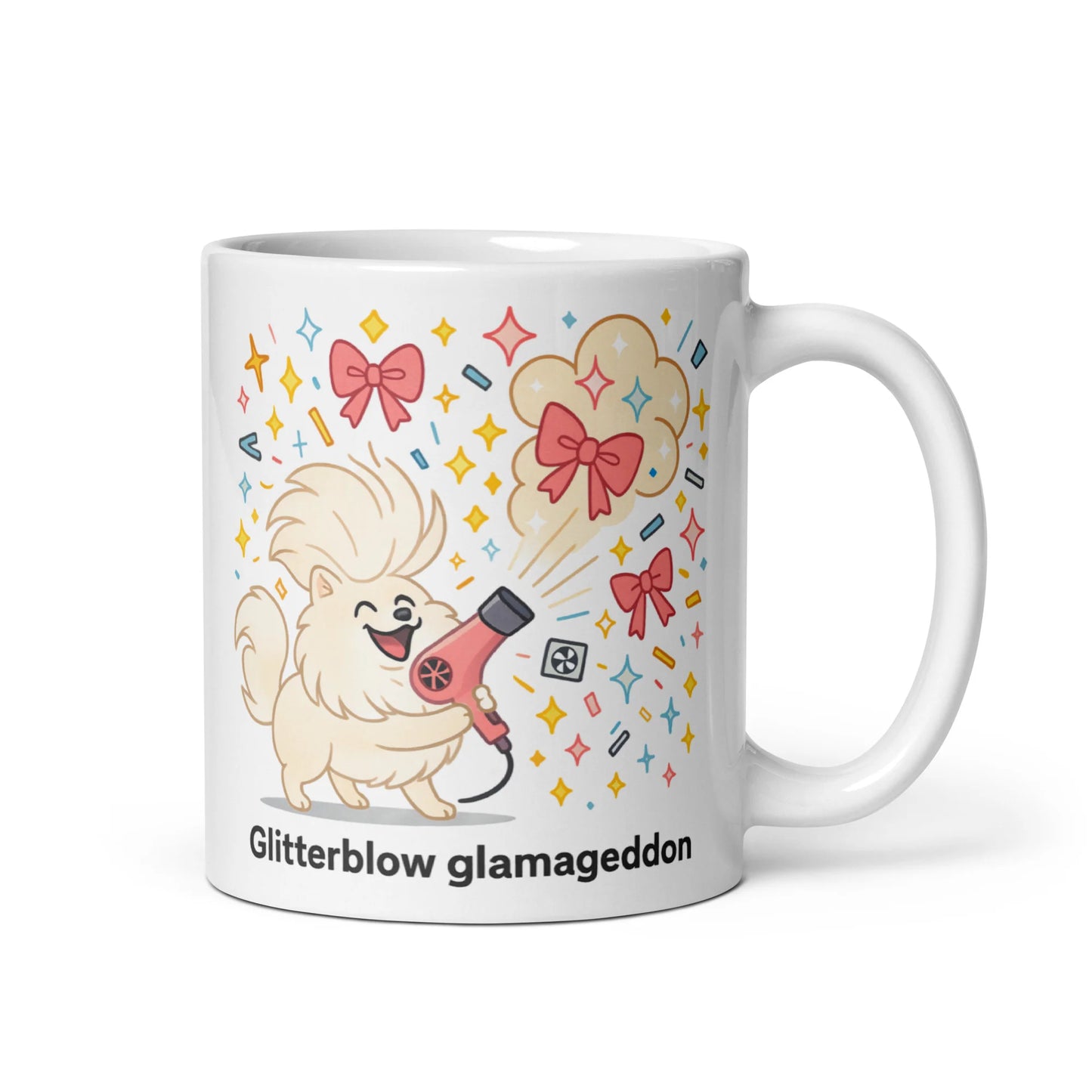 Pomeranian – Glitterblow Glamageddon