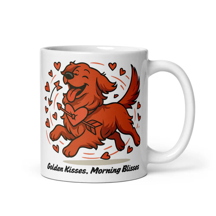 Golden Retriever – Golden Kisses, Morning Blisses