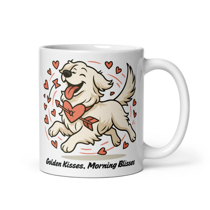 Golden Retriever – Golden Kisses, Morning Blisses