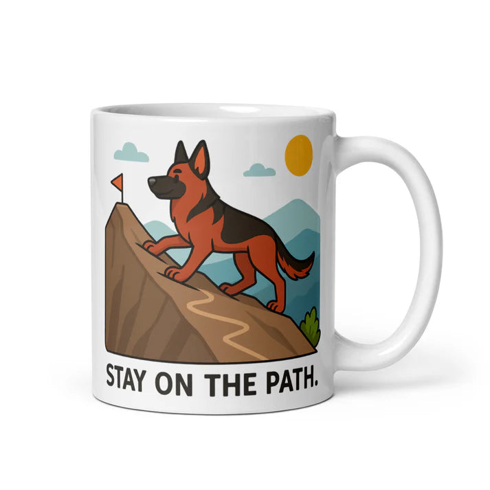 German Shepherd – Stay on the Path
