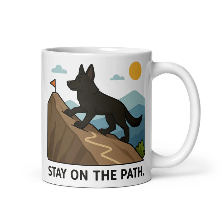 German Shepherd – Stay on the Path
