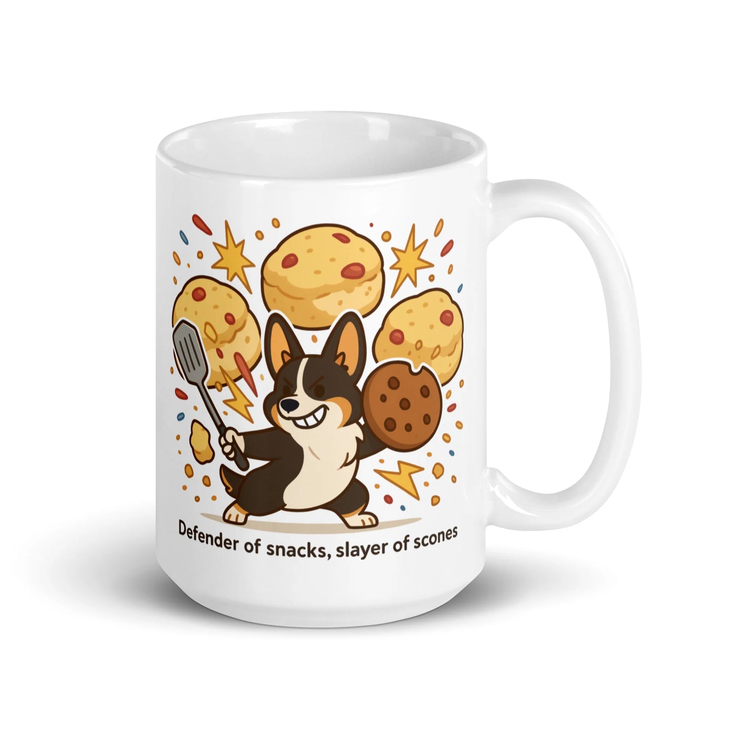 Corgi – Defender of Snacks, Slayer of Scones