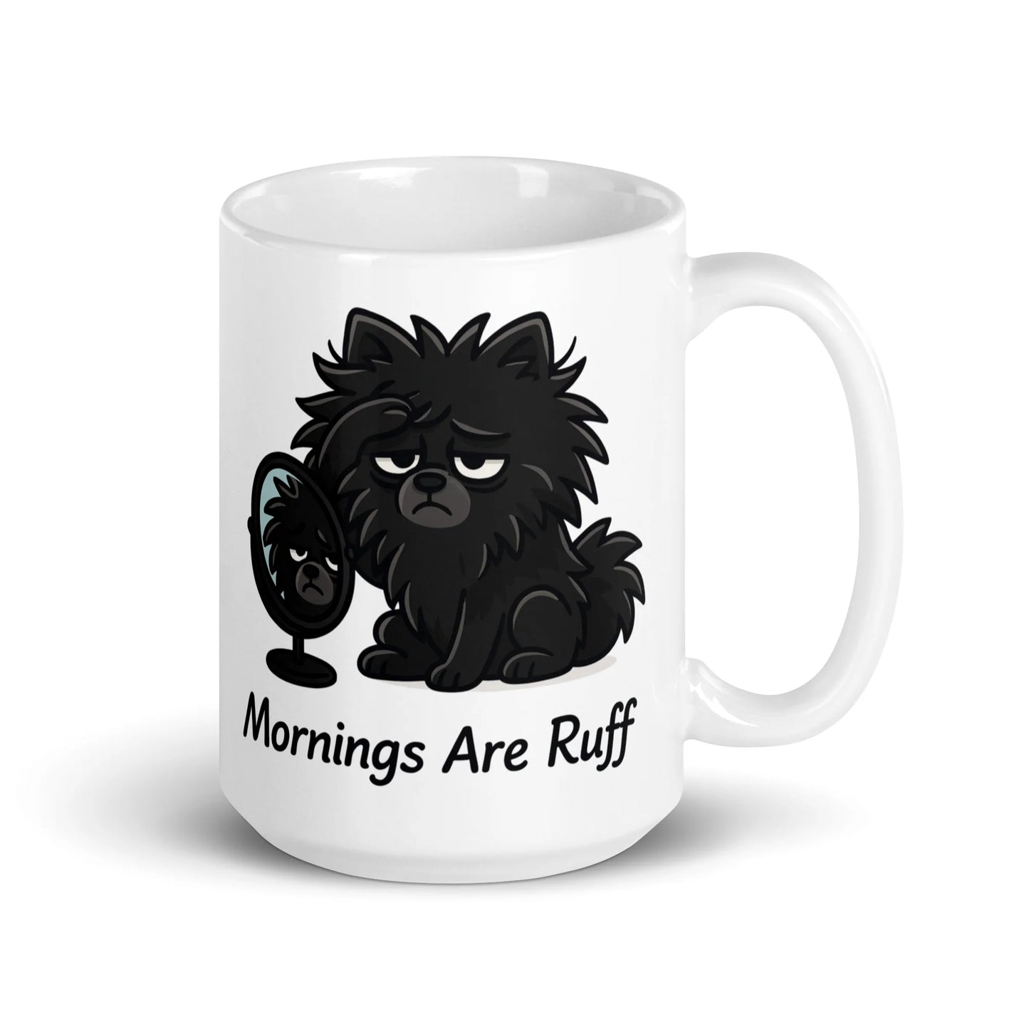 Pomeranian – Mornings Are Ruff