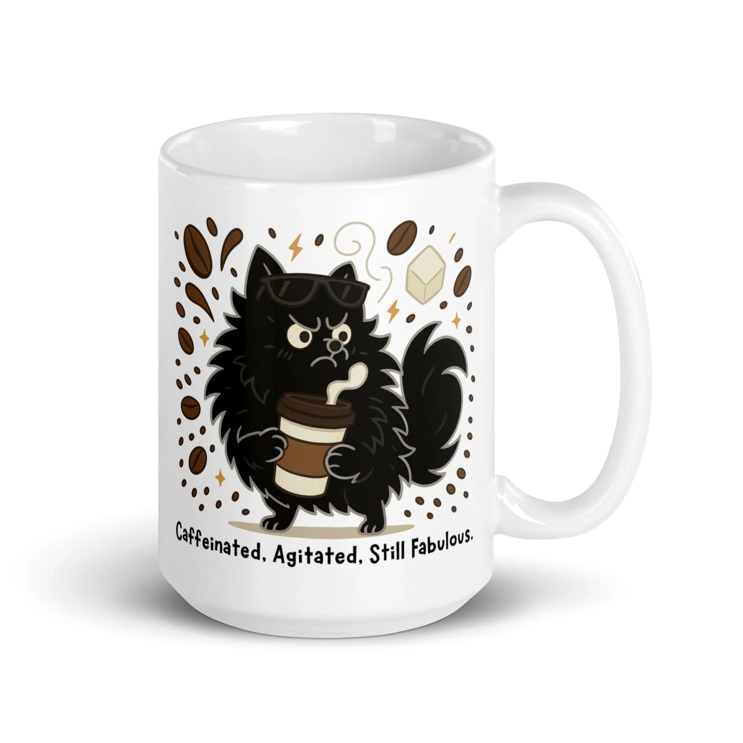 Pomeranian – Caffeinated, Agitated, Still Fabulous