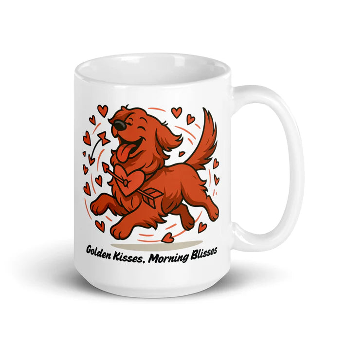 Golden Retriever – Golden Kisses, Morning Blisses