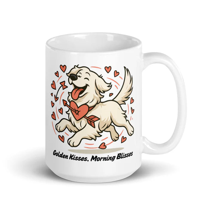 Golden Retriever – Golden Kisses, Morning Blisses