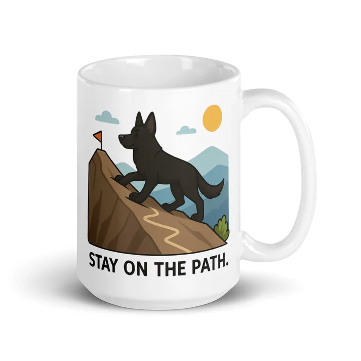 German Shepherd – Stay on the Path