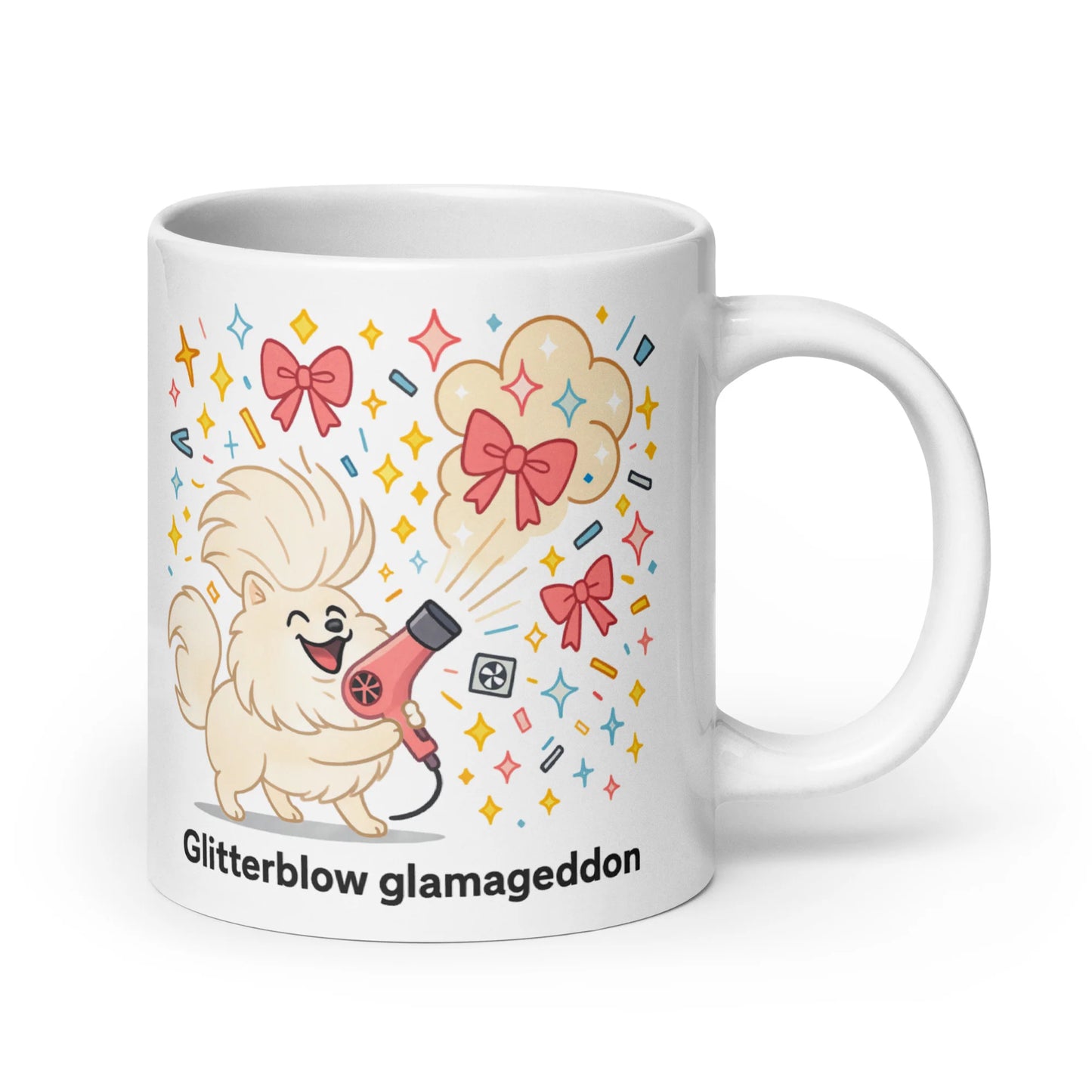 Pomeranian – Glitterblow Glamageddon