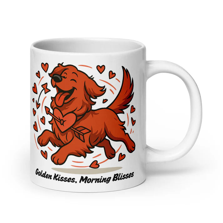 Golden Retriever – Golden Kisses, Morning Blisses