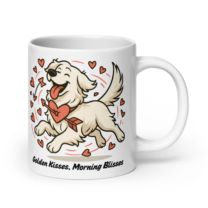 Golden Retriever – Golden Kisses, Morning Blisses