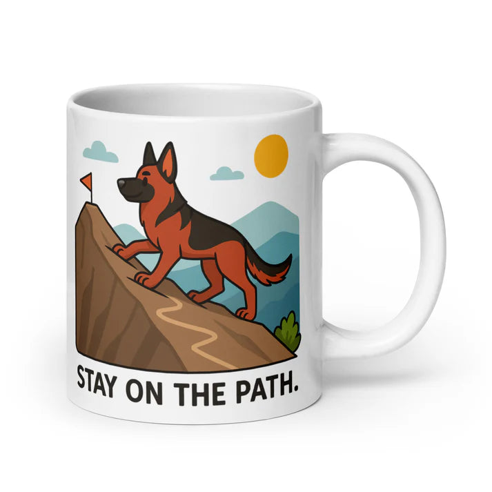 German Shepherd – Stay on the Path