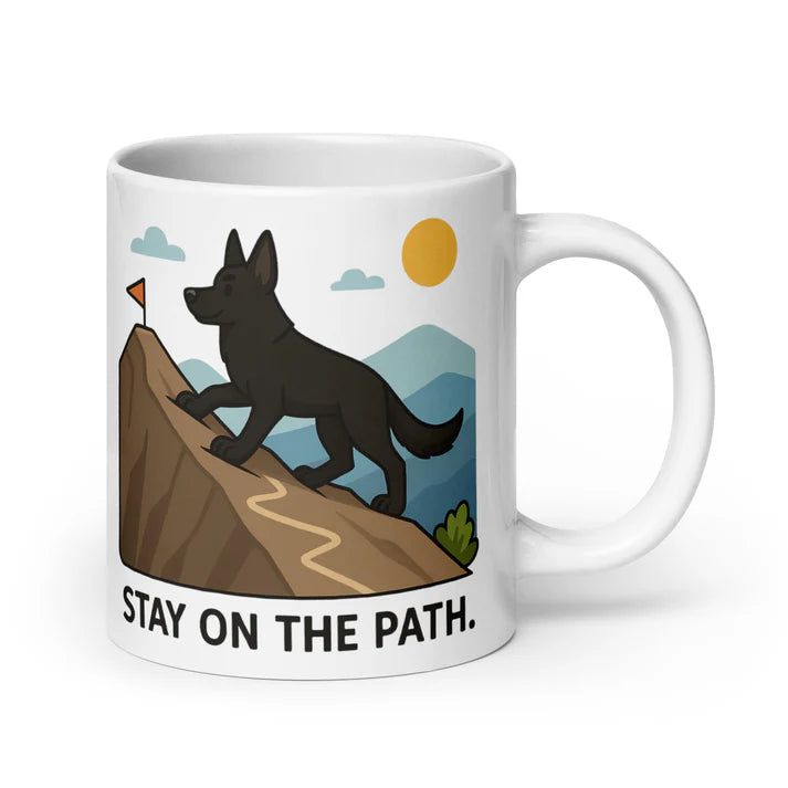 German Shepherd – Stay on the Path