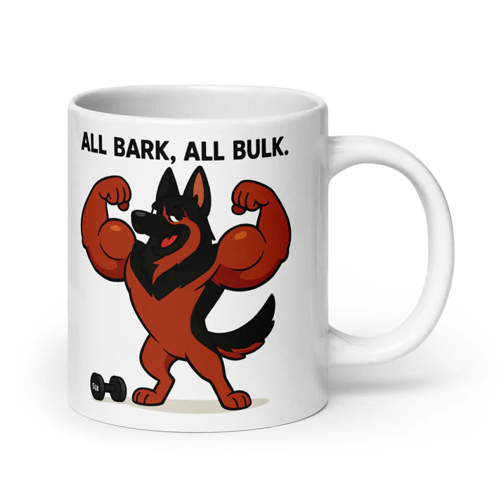 German Shepherd – All Bark, All Bulk