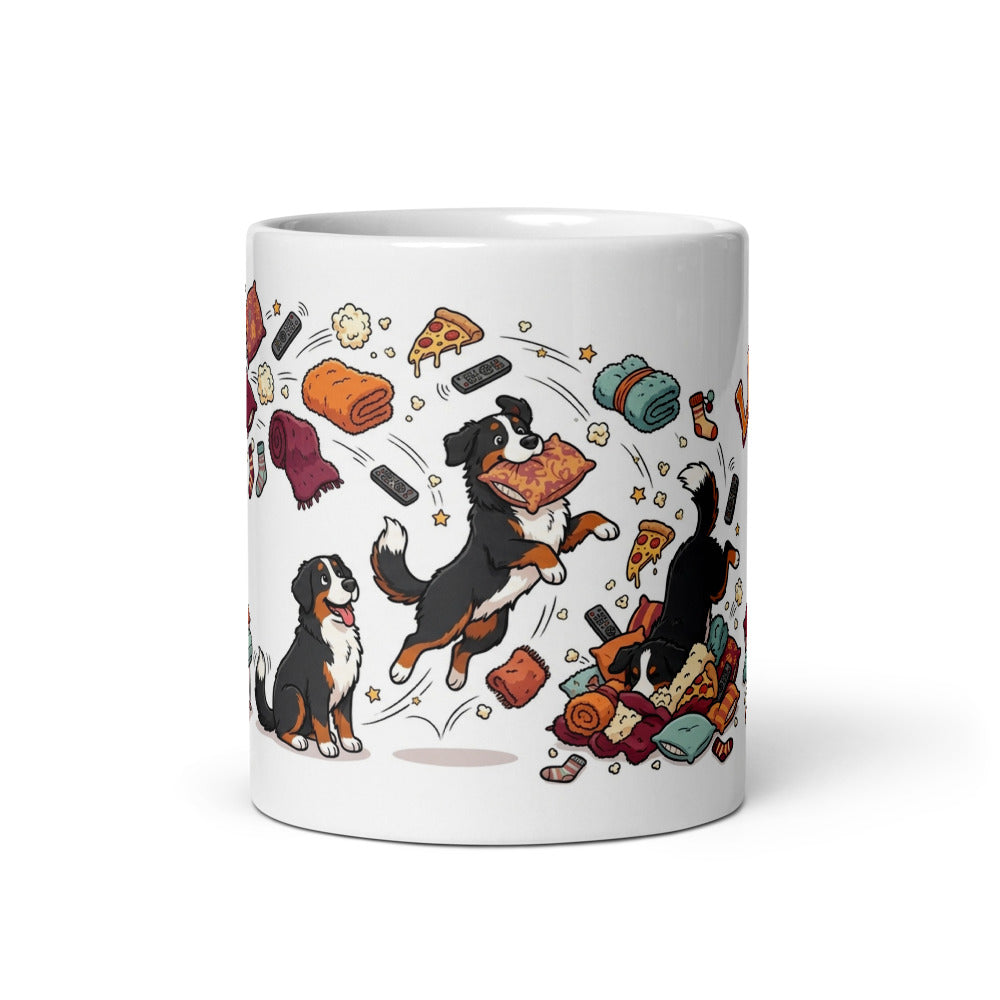 White Glossy Mug 11oz Front View