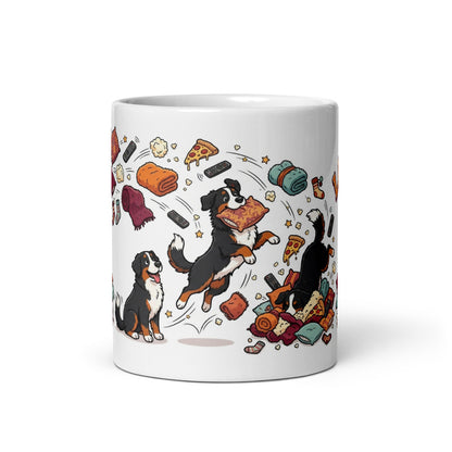 White Glossy Mug 11oz Front View