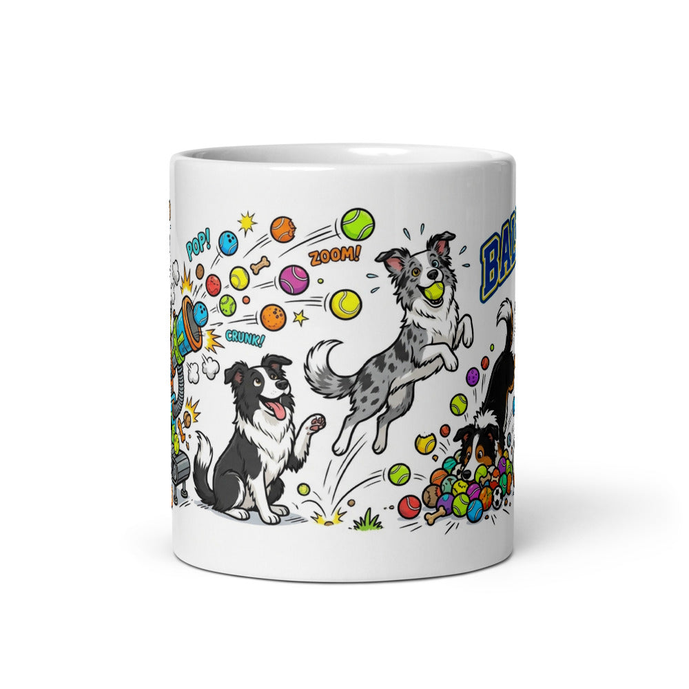 White Glossy Mug 11oz Front View