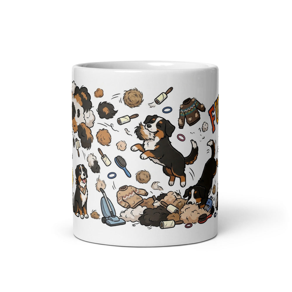 White Glossy Mug 11oz Front View