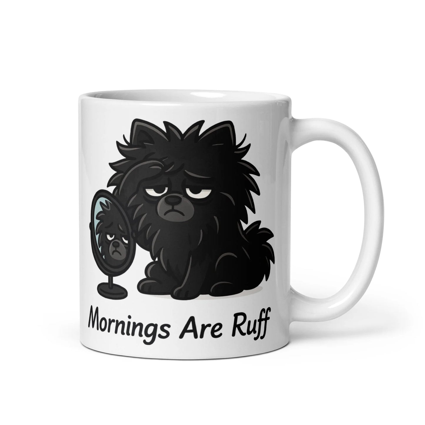 Pomeranian – Mornings Are Ruff