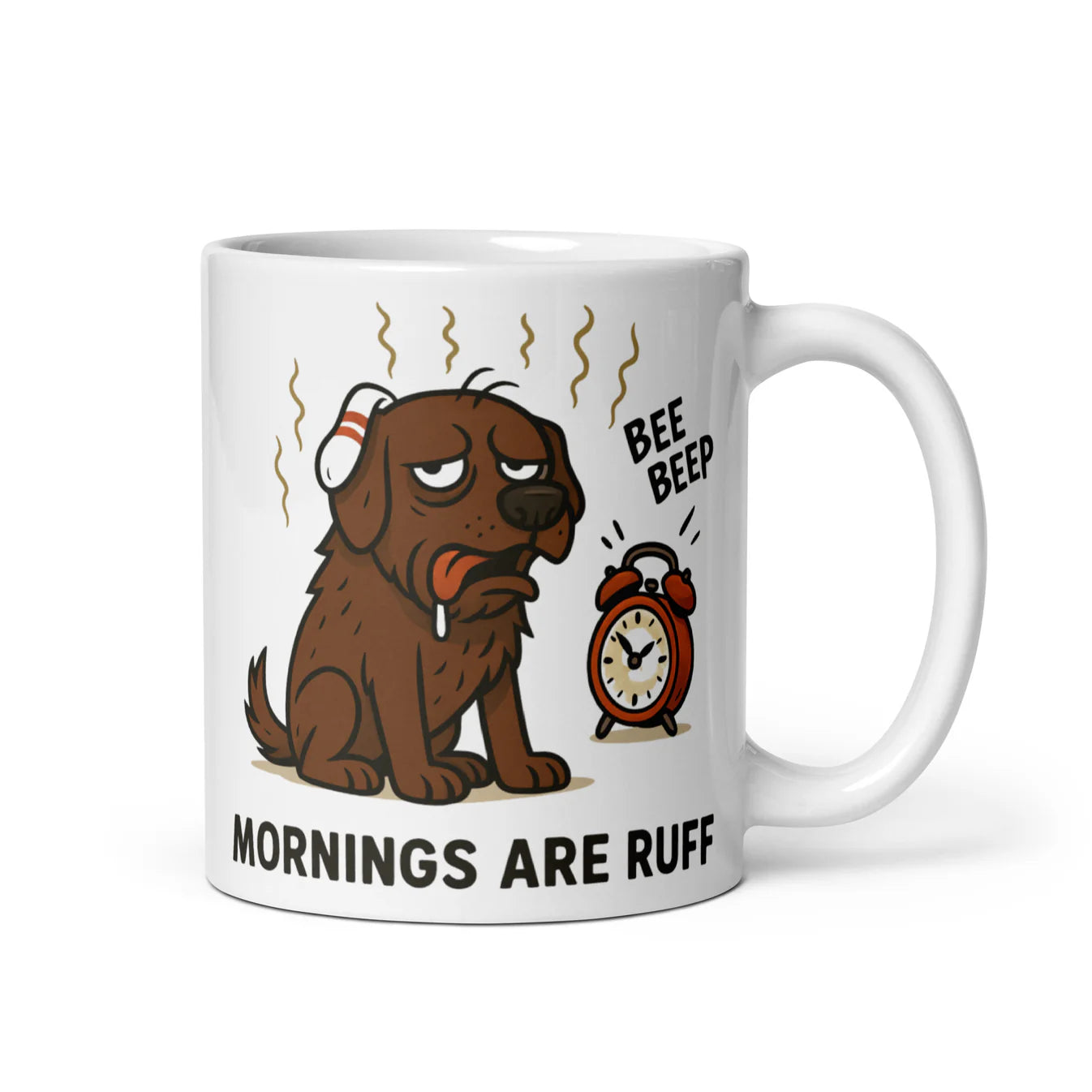 Labrador Retriever – Mornings Are Ruff