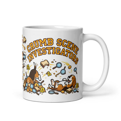 White Glossy Mug 11oz Handle On Right