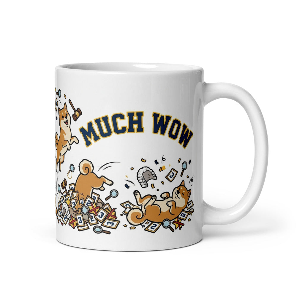 White Glossy Mug 11oz Handle On Right