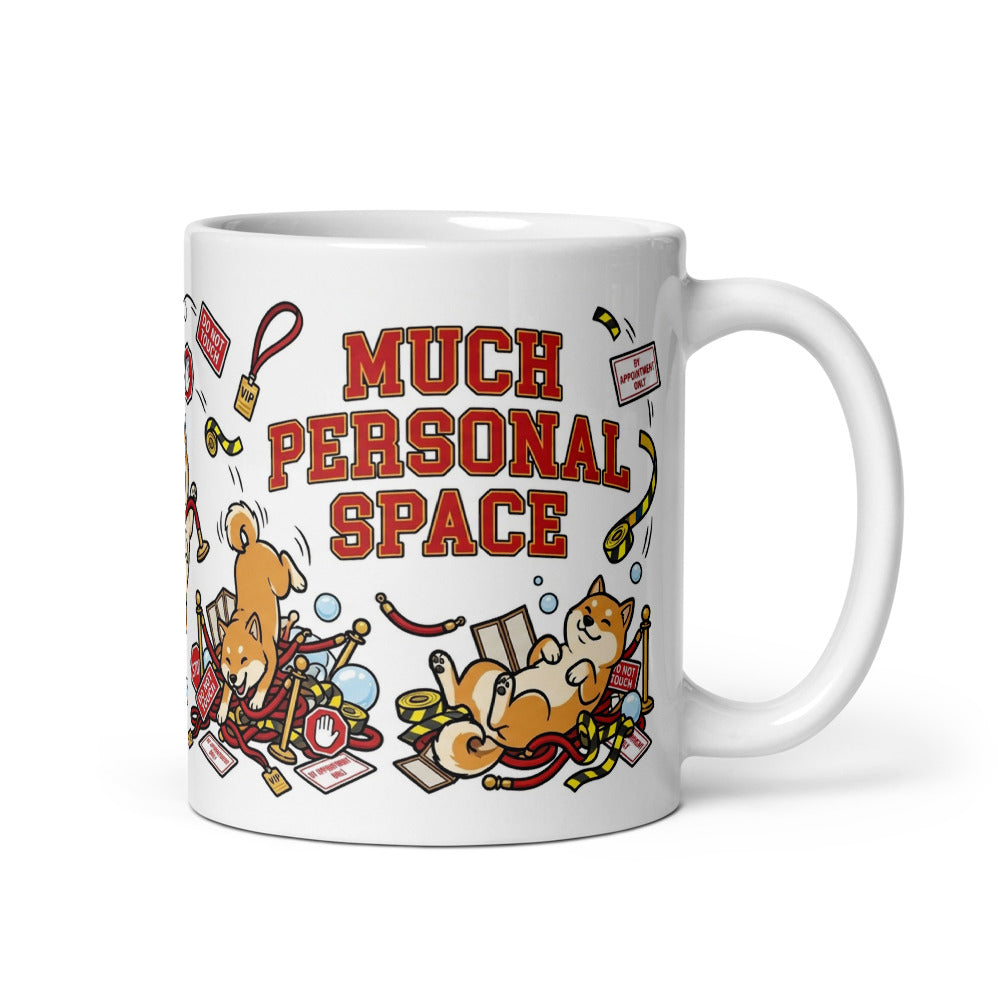 White Glossy Mug 11oz Handle On Right