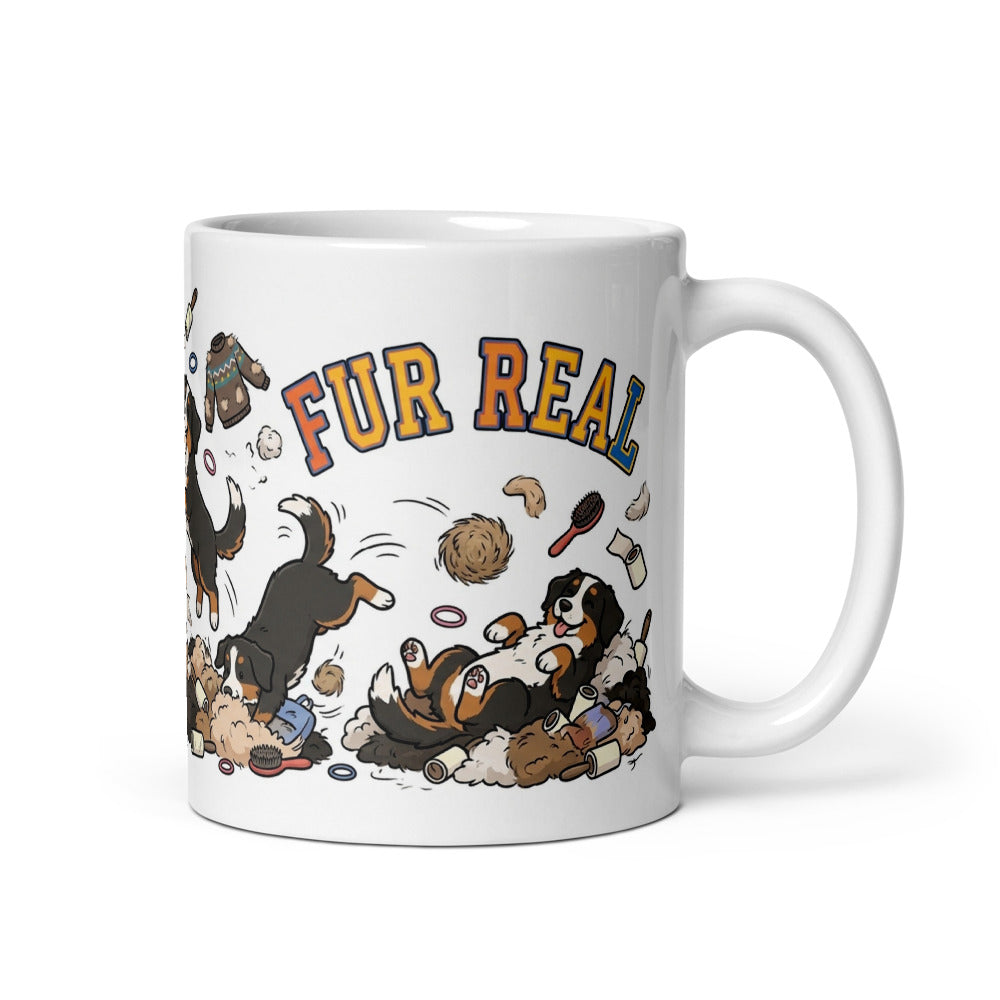White Glossy Mug 11oz Handle On Right