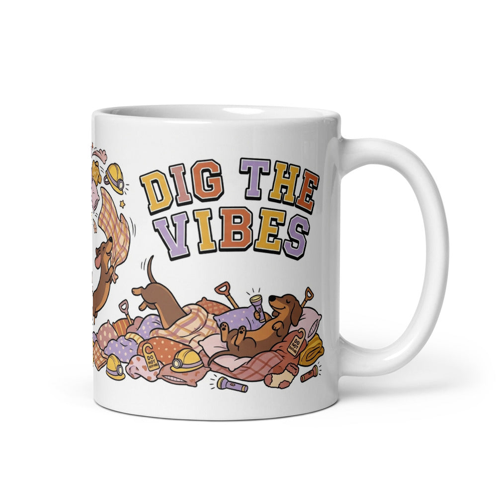 White Glossy Mug 11oz Handle On Right