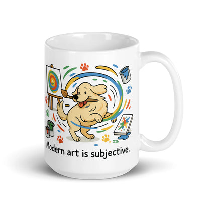 Golden Retriever – Modern Art is Subjective