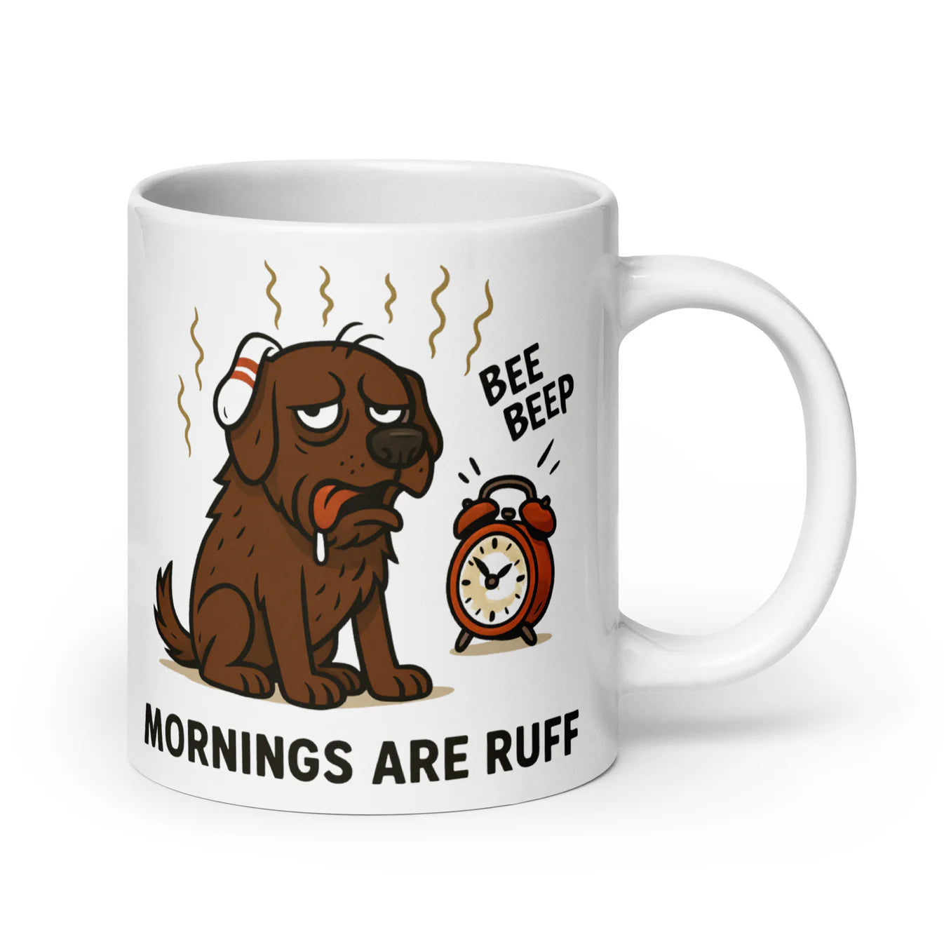 Labrador Retriever – Mornings Are Ruff